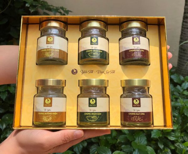 Hộp quà yến sào mix các vị